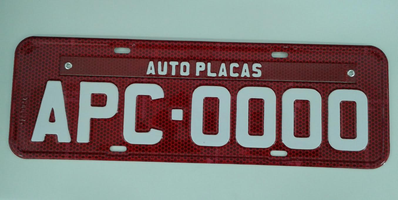 Placas de Táxi